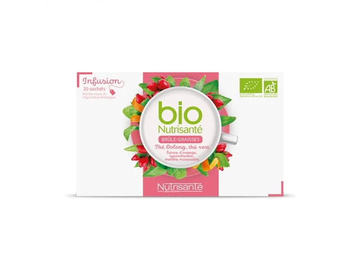 Bio Nutrisanté - Infuso Brucia Grassi 2x20 bustine + 1 OMAGGIO Lotto × 3