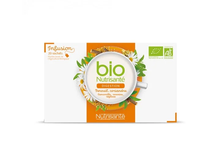 Bio Nutrisanté - Infusion Digestion 2x20 bustine+ 1 OMAGGIO Lotto × 3
