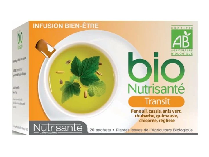 Bio Nutrisanté - Infusione Benessere Transito 2x20 bustine + 1 OMAGGIO Lotto × 3