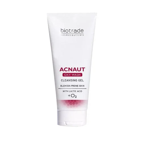 Biotrade Gel detergente per pelli problematiche Acnaut Oxy 200 ml