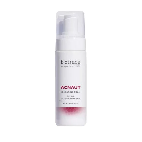 Biotrade Schiuma detergente per pelli grasse e problematiche Acnaut 150 ml