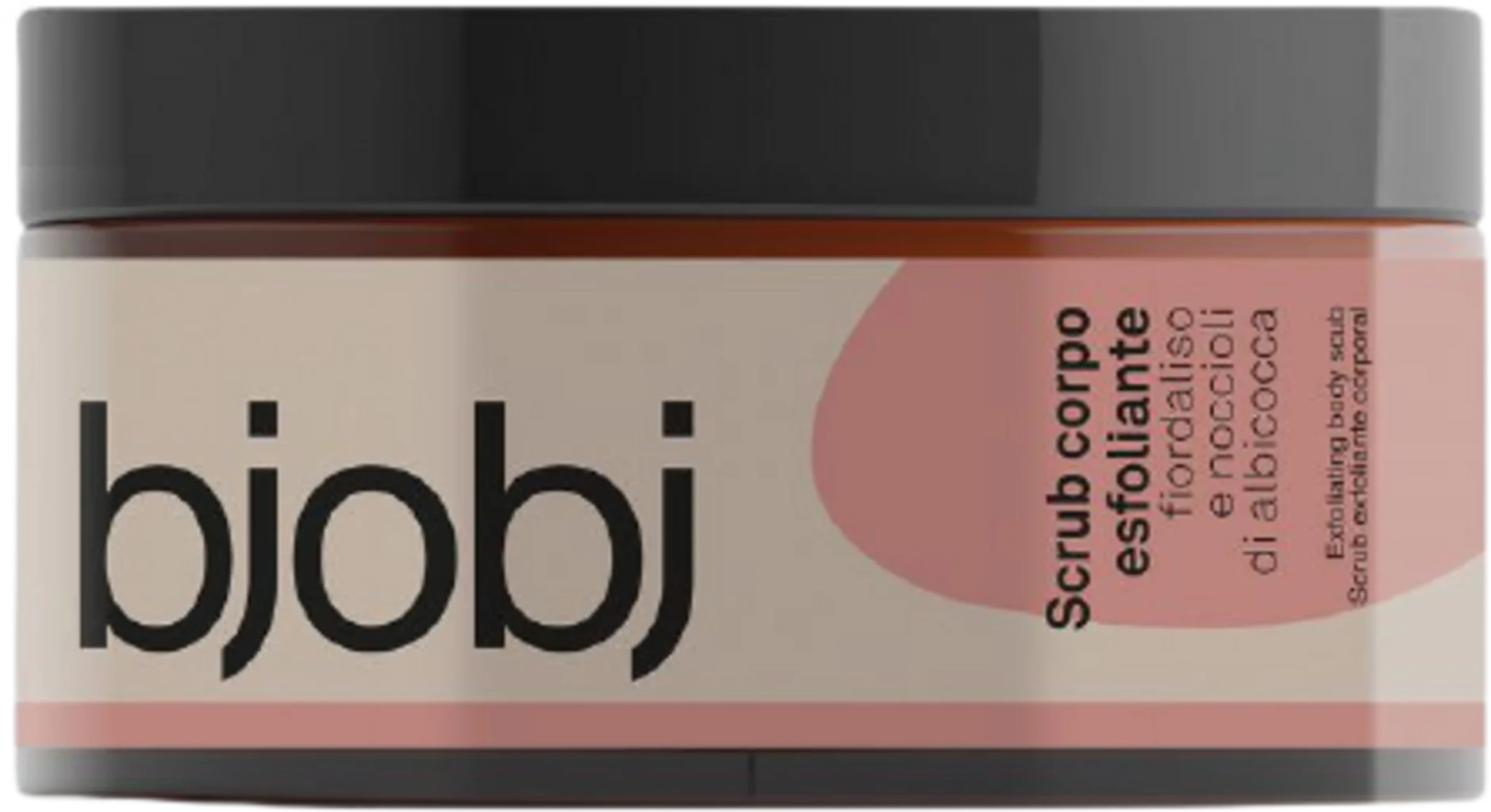 Bjobj Scrub Corpo Esfoliante Fiordaliso e Noccioli di Albicocca 300 ml
