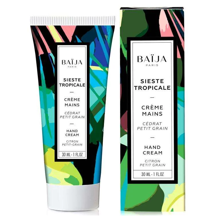 SIESTE TROPICALE – CEDRO E PETITGRAIN HAND CREAM 30 ML.