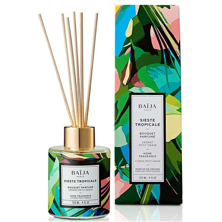 SIESTE TROPICALE – CEDRO E PETITGRAIN HOME FRAGRANCE BOUQUET 120 ML.