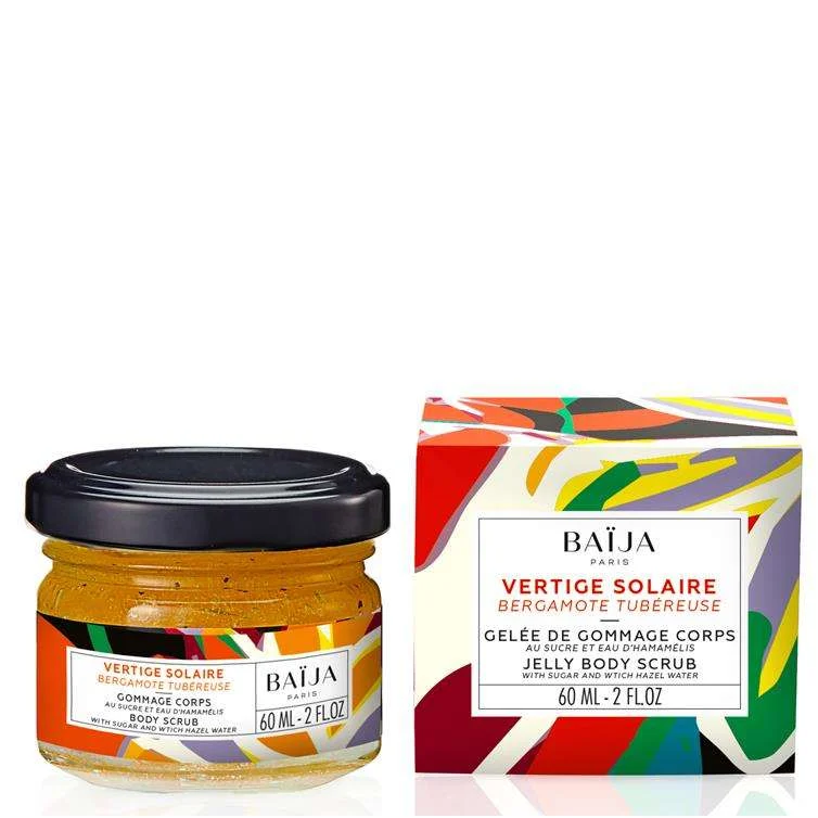 VERTIGE SOLAIRE – BERGAMOTTO E TUBEROSA BODY SCRUB 60 ML.