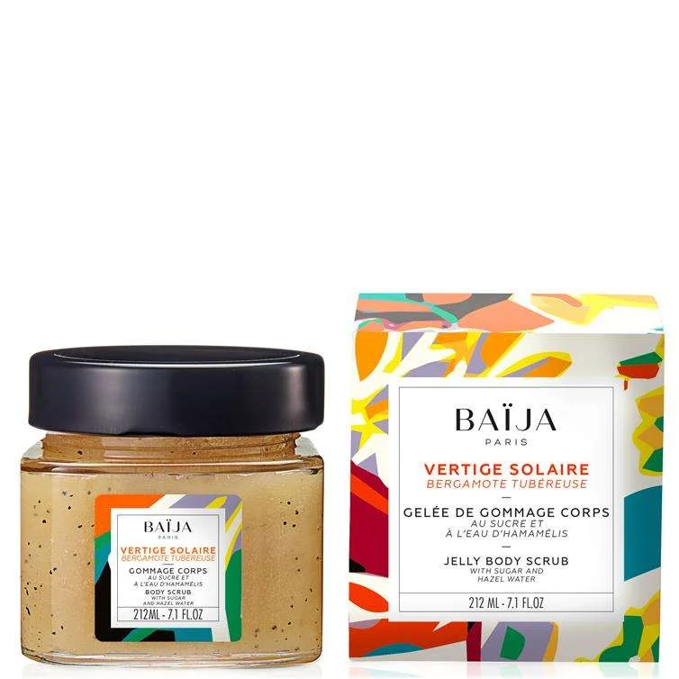 VERTIGE SOLAIRE – BERGAMOTTO E TUBEROSA BODY SCRUB 212 ML.