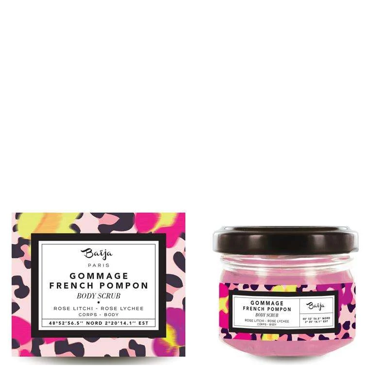 FRENCH POMPON – ROSA E LITCHI BODY SCRUB 60 ML.
