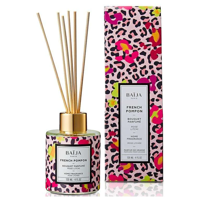 FRENCH POMPON – ROSA E LITCHI HOME FRAGRANCE BOUQUET 120 ML.