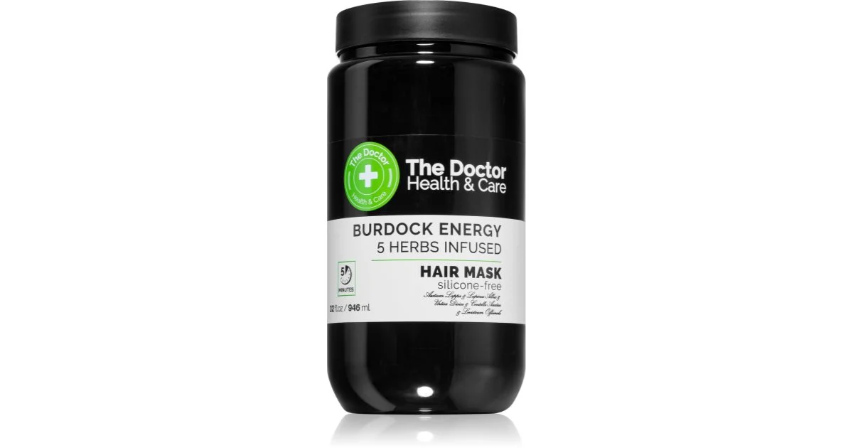 The Doctor Burdock Energy 5 erbe maschera rinforzante per capelli 946 ml