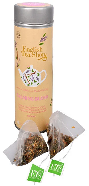 English tea shop Miscela lenitiva di 15 piramidi in lattina