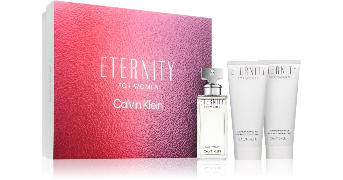 Calvin Klein Eternity confezione regalo da donna Calvin Klein Eternity Eau de Parfum 50 ml + latte corpo 100 ml + gel doccia 100 ml
