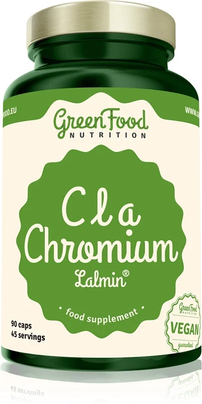 GreenFood Nutrition CLA + Chromium Lalmin® capsule per sportivi 90 capsule