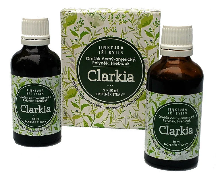 Dr. clark Clarkia - tinker di tre erbe 2 x 50 ml