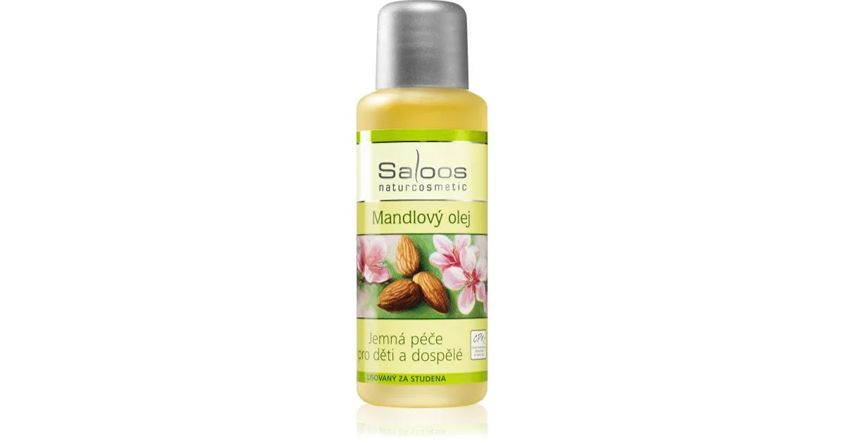 Saloos Cold Pressed olio di mandorla 50 ml
