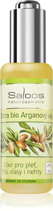 Saloos Cold Pressed Extra olio di argan bio effetto ringiovanente 50 ml