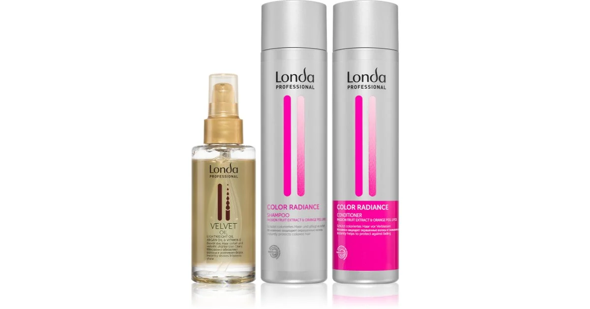 Londa Professional Color Radiance Set confezione conveniente per capelli tinti 3 pezzi