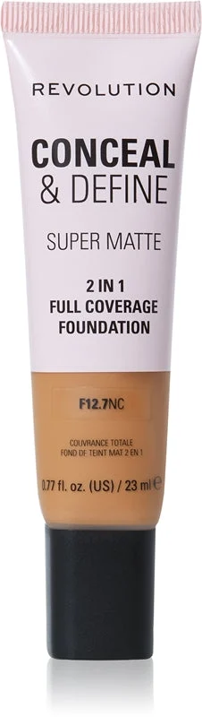 Makeup Revolution Conceal & Define fondotinta opacizzante colore F12.7NC 23 ml