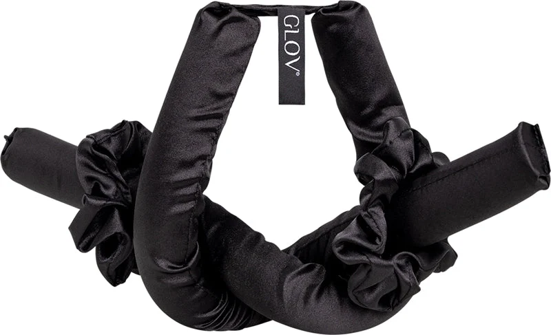 GLOV Satin accessori per capelli per modellare i ricci nero