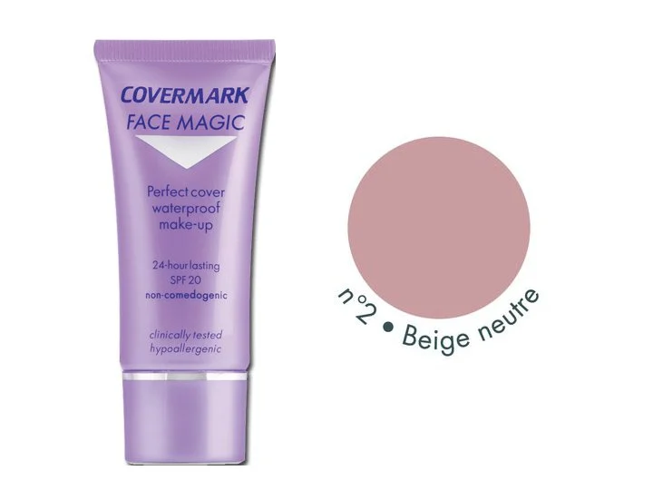 Covermark Face Magic Trucco Camouflage Impermeabile n 02 Beige Neutro 30ml
