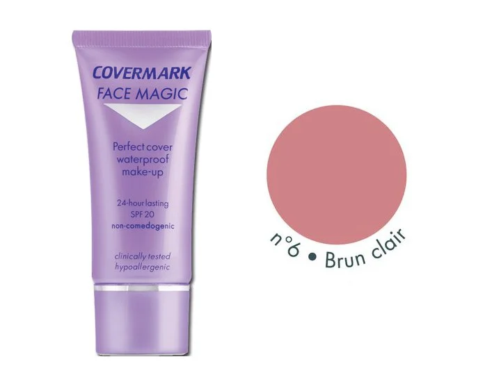 Covermark Face Magic Maquillage Camouflage Impermeabile n 06 Castano Chiaro 30ml