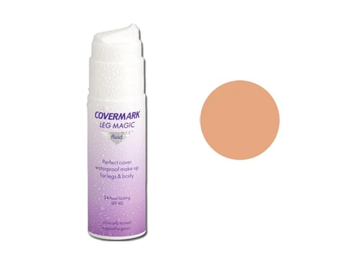 Covermark Leg Magic Fluid Trucco Camouflage Impermeabile Gambe & Corpo n°50 75ml