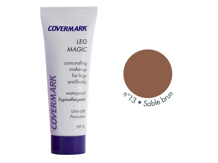 Covermark Leg Magic Trucco Camouflage Impermeabile Gambe e Corpo n 13 Marrone Sabbia 50ml