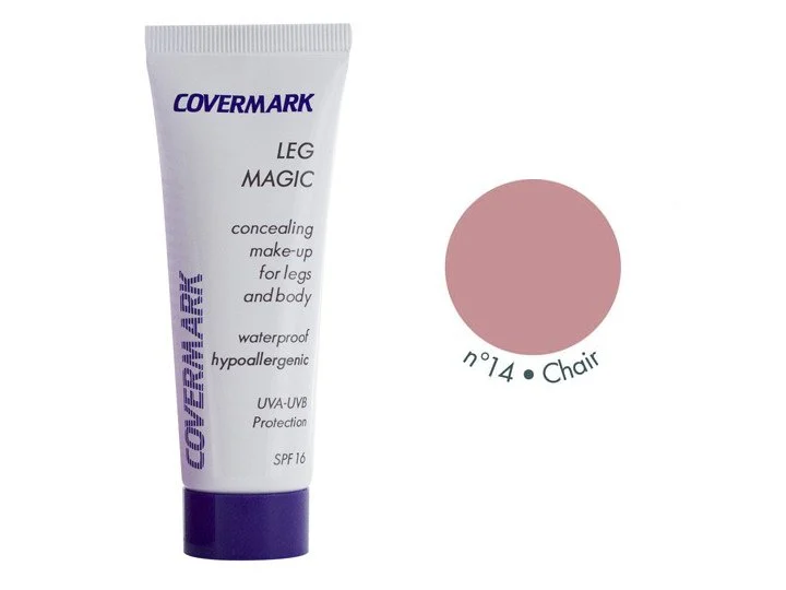 Covermark Leg Magic Trucco Camouflage Impermeabile Gambe & Corpo n°14 Flesh Colored 50ml