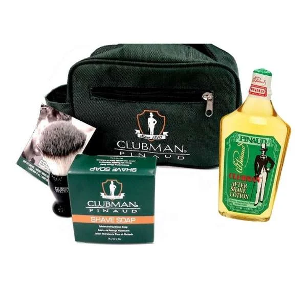 CLUBMAN PINAUD SET SHAVE ESSENTIAL CLASSIC