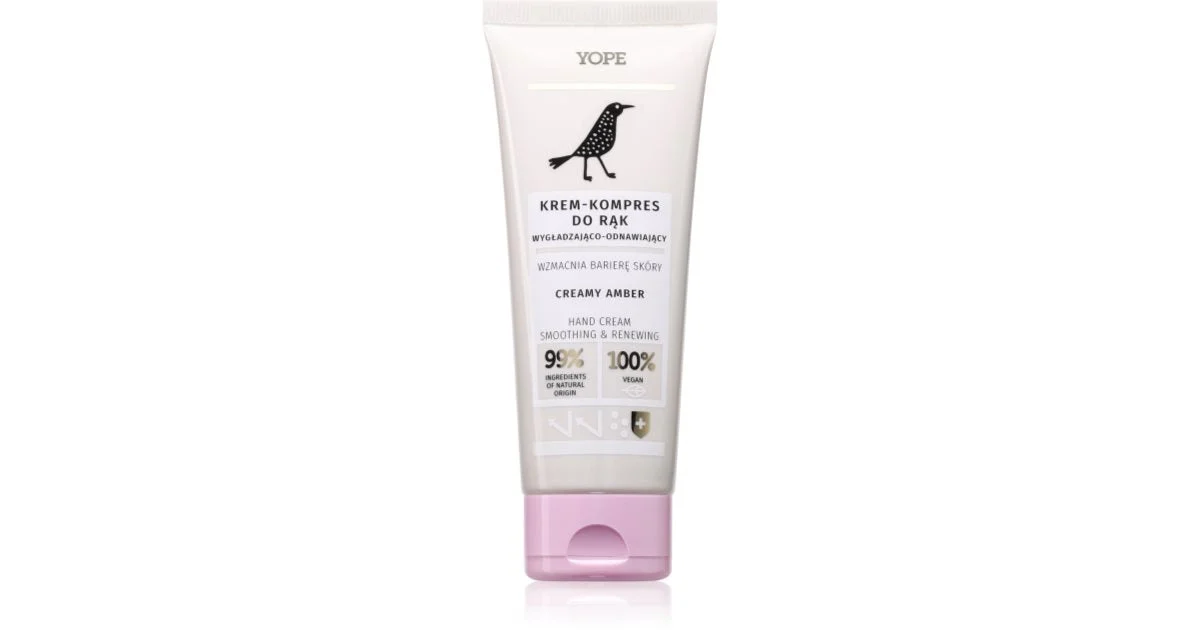 Yope Creamy Amber crema rigenerante per le mani 50 ml