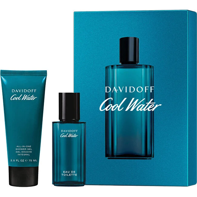 Davidoff Cool Water Uomo - EDT 40 ml + gel doccia 75 ml