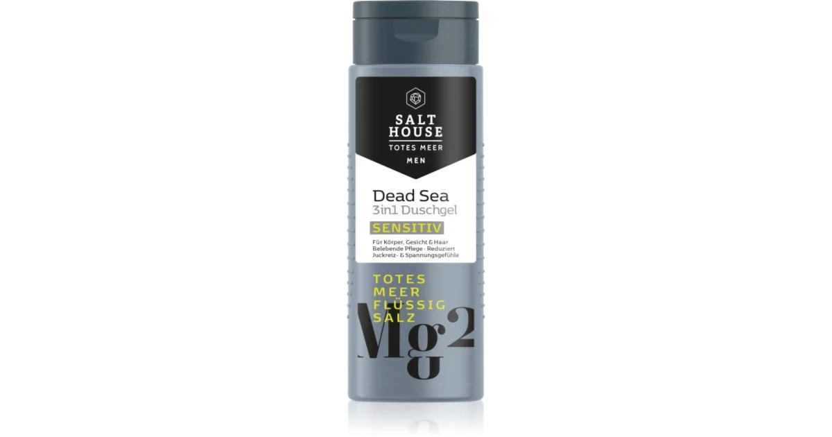 Salt House Dead Sea Men gel doccia per uomo 3 in 1 250 ml