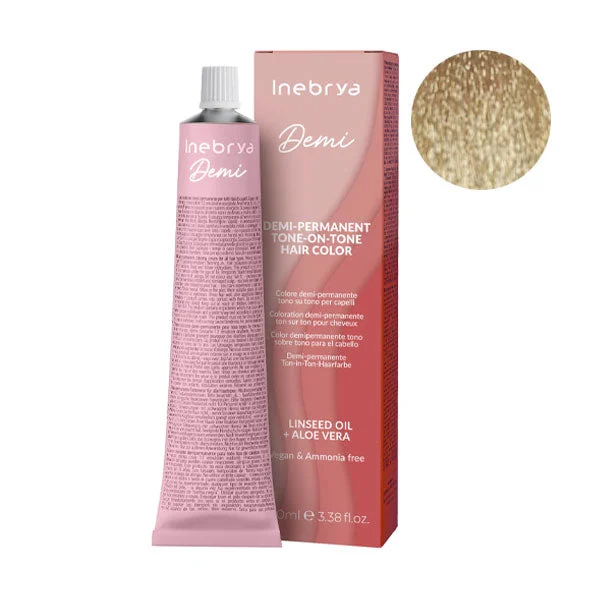 Inebrya Demi-Permanent 10/01 Biondo Platino Naturale Cenere 100ml