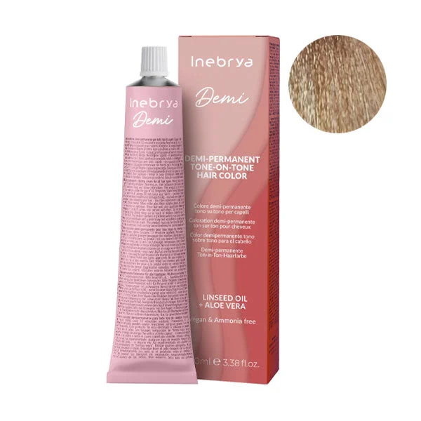 Inebrya Demi-Permanent 10/16 Biondo Platino Cenere Rosso 100ml