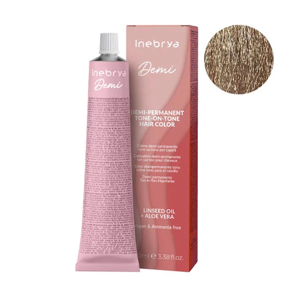 Inebrya Demi-Permanent 8/1 Biondo Chiaro Cenere 100ml