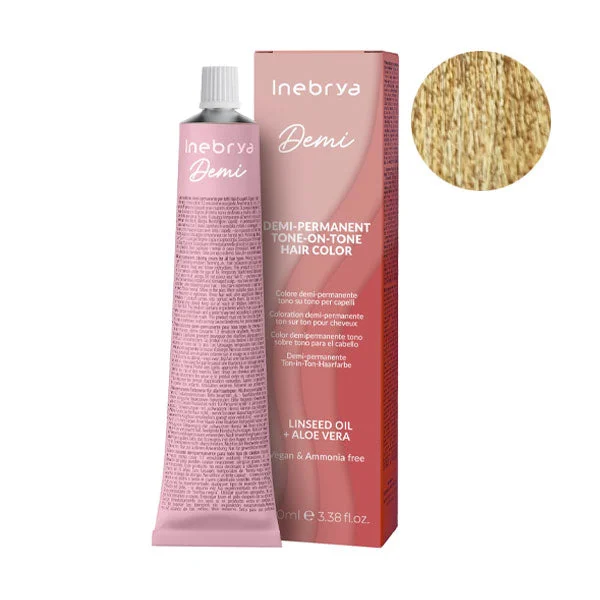 Inebrya Demi-Permanent 8/73 Biondo Chiaro Marrone Dorato 100ml
