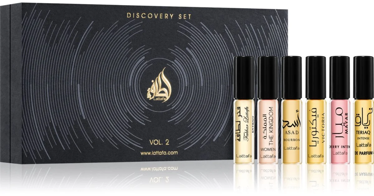 Lattafa Discovery Set Vol. 2 set unisex 6× 4 ml