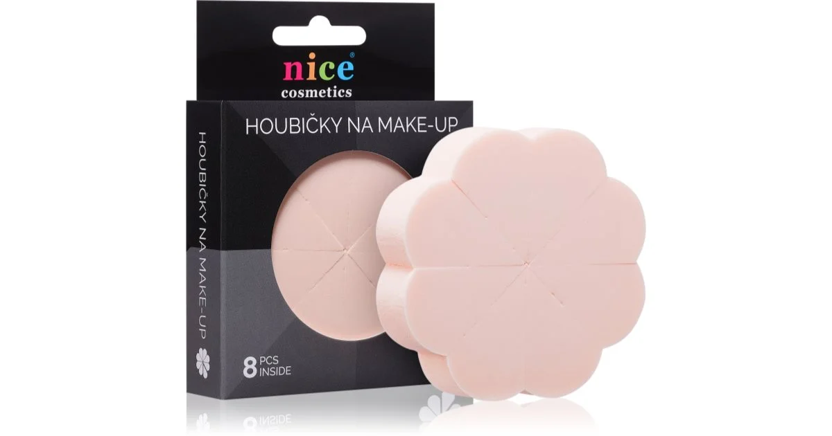 Diva & Nice Cosmetici Accessori Spugnetta Per Fondotinta 8 Pz