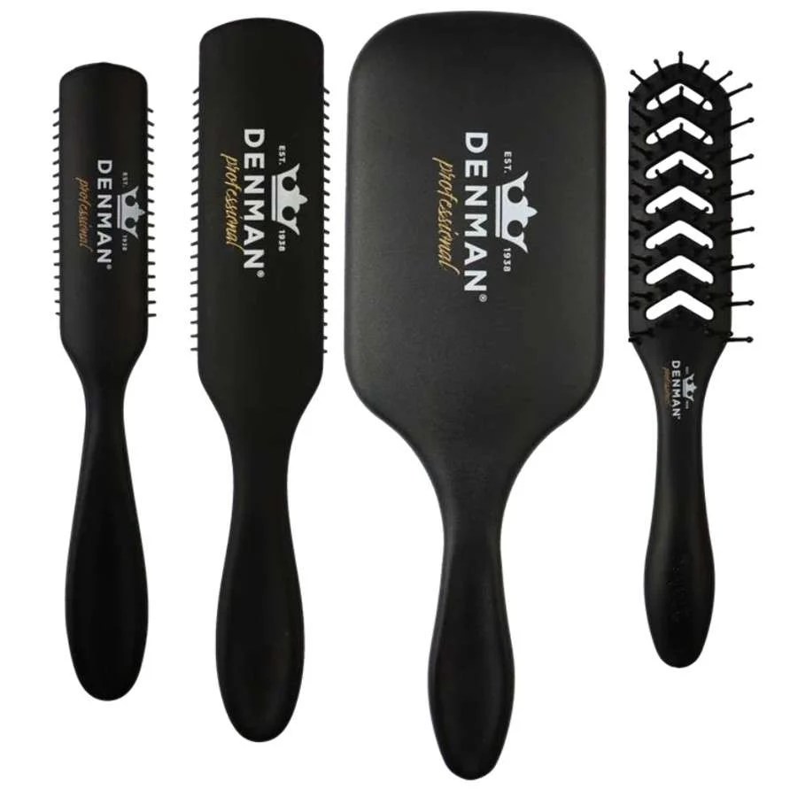 DENMAN KIT PROFESSIONALE 4 SPAZZOLE