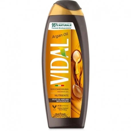 Vidal Doccia Schiuma 250 Ml All'Olio Di Argan