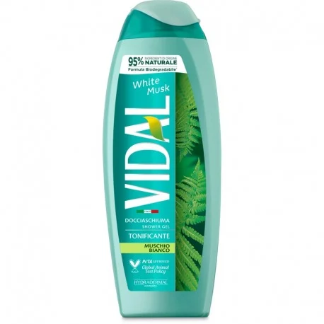 Vidal Doccia Schiuma 250 Ml Muschio Bianco