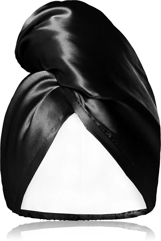 GLOV Double-Sided Sport and Satin asciugamano double face nero