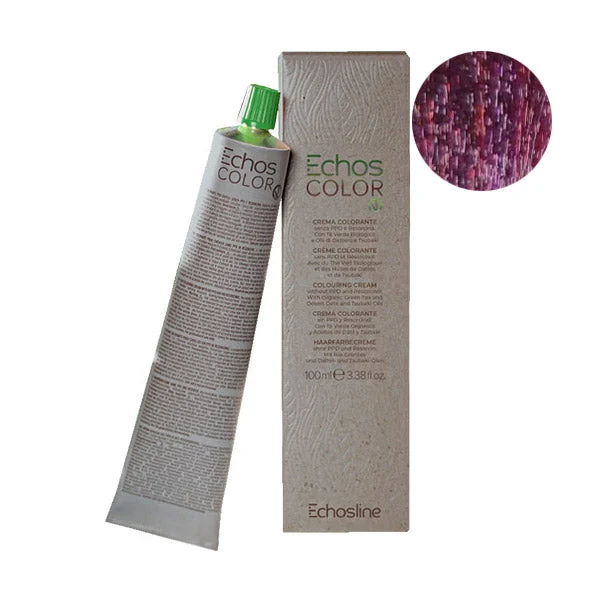 Echosline Echos Color Vegan 6.26 Castano Chiaro Viola Rosso 100ml