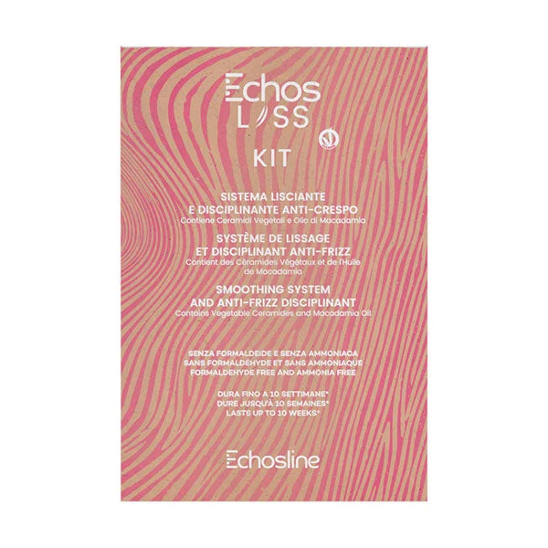 Echosline Easy-Liss Kit Sistema Lisciante e Disciplinante Anti-Crespo