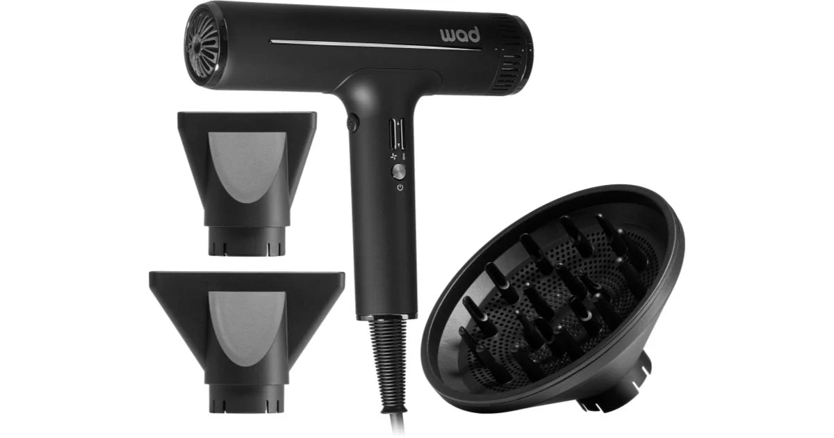 Wad Elite Dryer phon per capelli nero