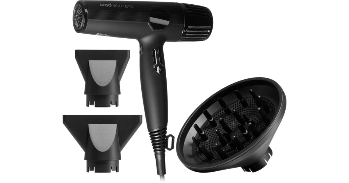 Wad Elite Pro Dryer phon per capelli nero