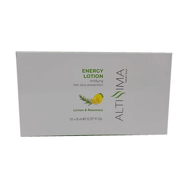 Altissima Energy Lotion Lemon E Rosemary 10x8ml