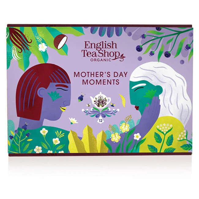 English tea shop Momenti BIO del tè per le mamme 12 piramidi