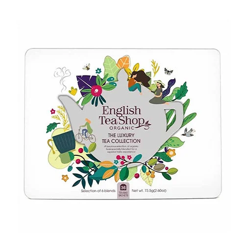 English tea shop Collezione di latta di lusso da 36 sacchetti
