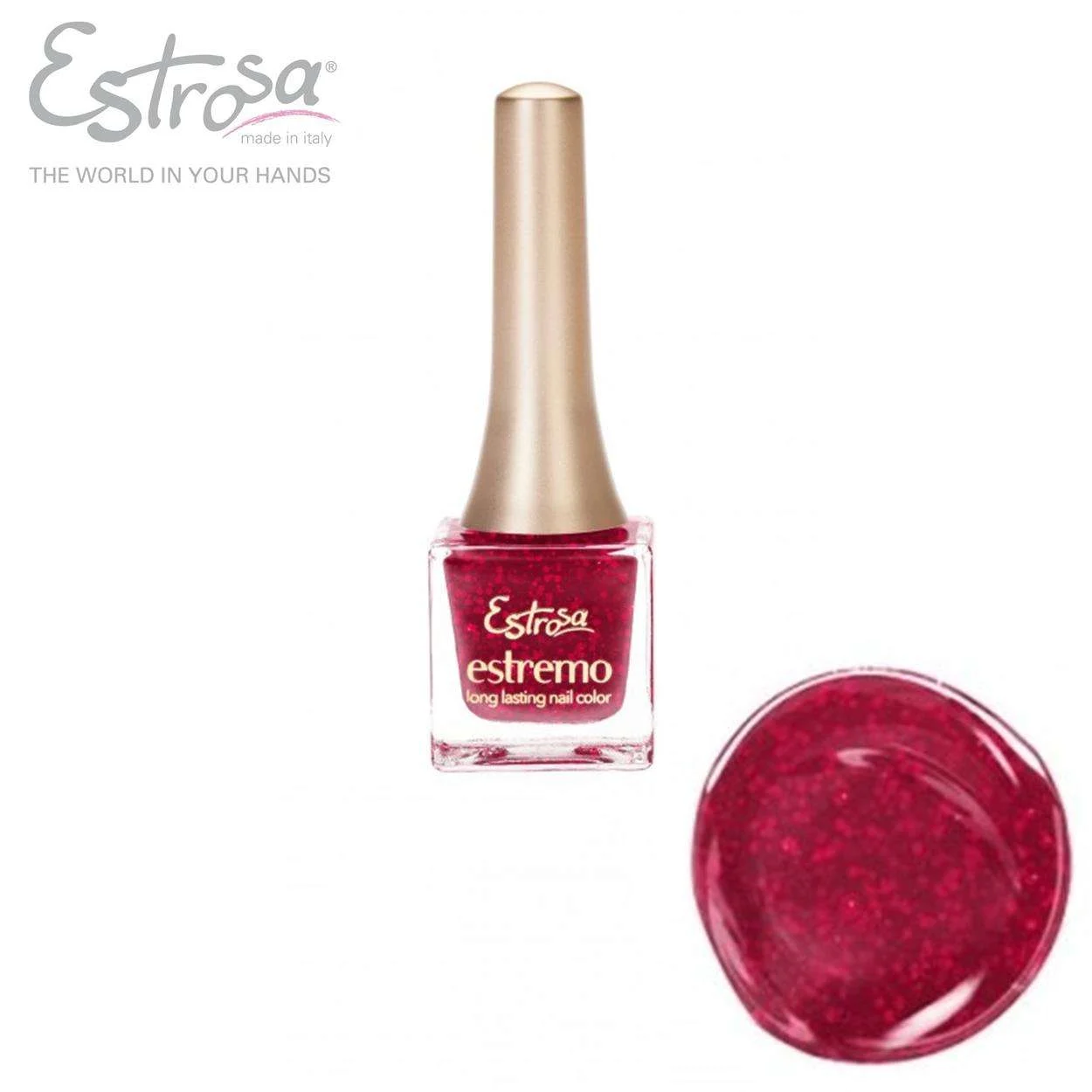SMALTO LUNGA DURATA ESTREMO FABRIC 6ML glitter