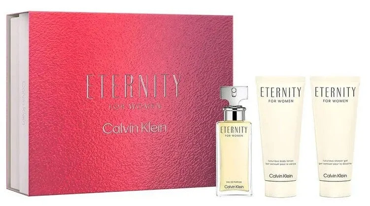 Calvin klein Eternity - EDP 100 ml + lozione per il corpo 100 ml + EDP 10 ml